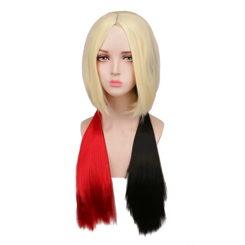 Nueva peluca sintética de cosplay PPE de Harley Quinn 2026 ZU97P