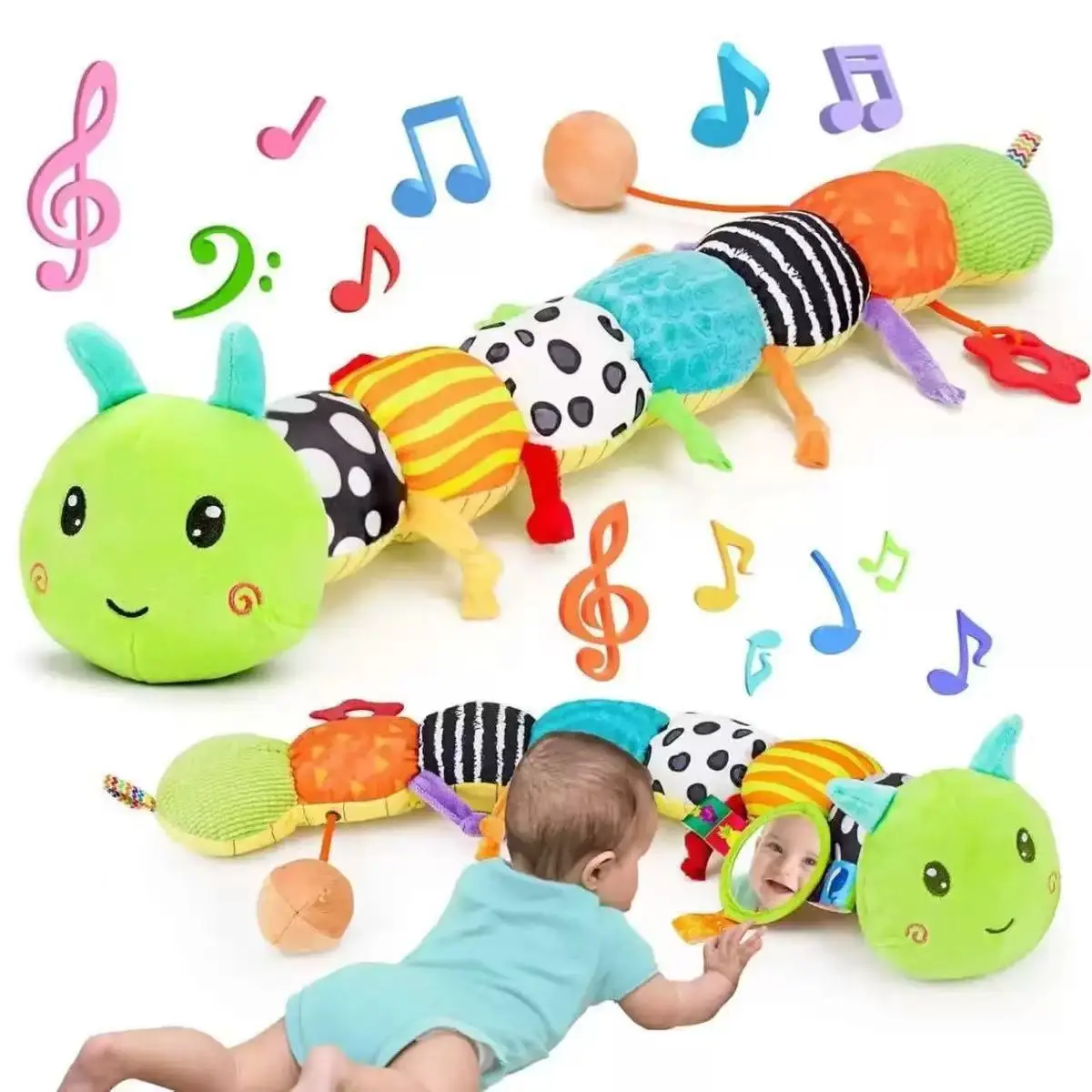 cross-border-early-education-soothing-toys-children's-dolls-fabric-bedbells-lala-le-la-le-toy-bell-rattle-baby-stroller