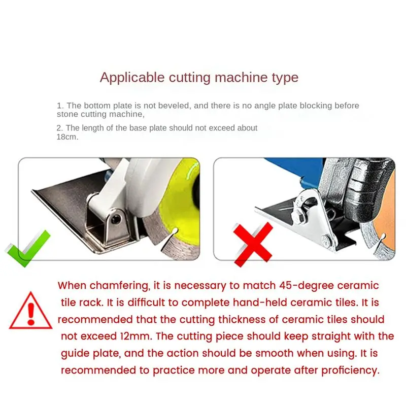Y17A 45 Degree Angle-Cutting Machine Support Mount Ceramic Tile Cutter Chamfer for Stone Building Tool Corner-Cutting view 2
