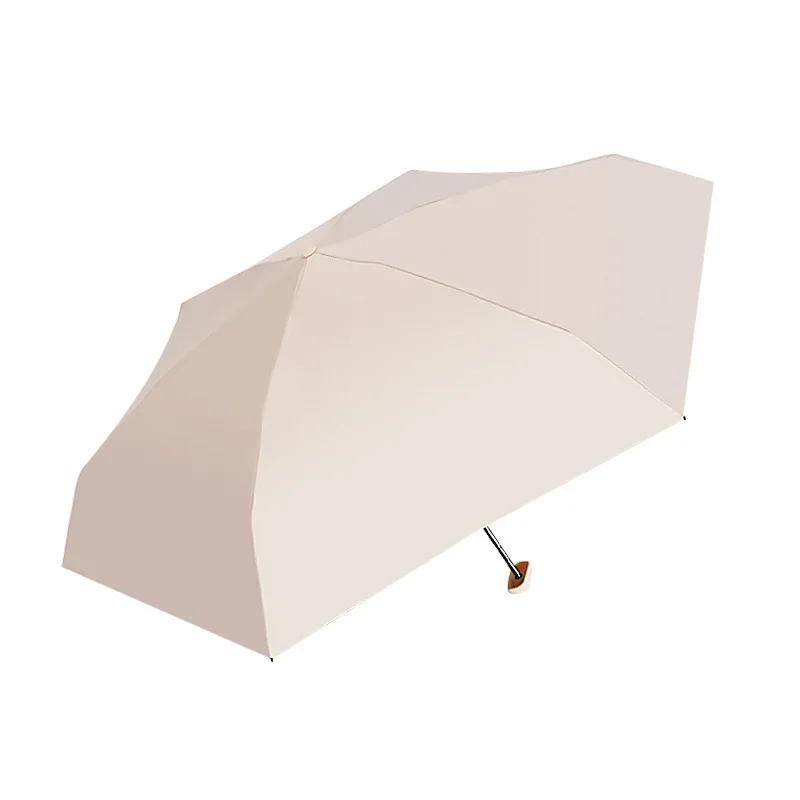 Xiaomi Folding Umbrella 6 Ribs Lightweight Compact Pocket Umbrella Windproof Rainproof with Capsule Storage for Daily Life