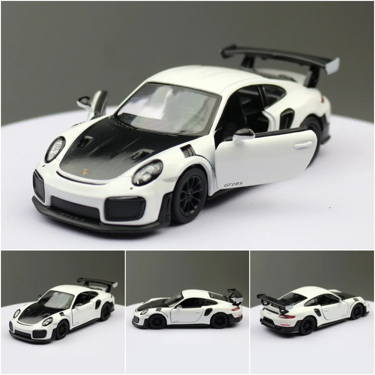 

1:36 911 GT2 RS Суперкар из сплава, литье под давлением и игрушечный транспорт, модель автомобиля, миниатюрная масштабная модель автомобиля, игрушки для детей