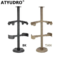 ATYUDRO Tactical Display Stand Equipment High Quality Nylon Hunting Gear Vest Helmet Holder Easily Assemble Airsoft Acessories