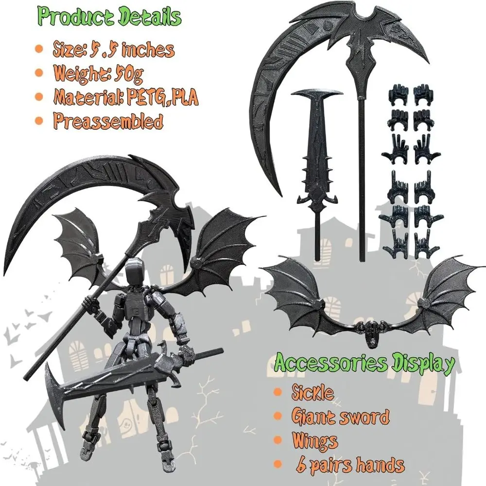 13 Multi-Jointed Action Figures With Multiple Accessories Action Figures Toys Action Figure Dummy Desk Decoration Gifts Toy