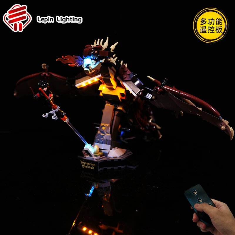 RC DIY LED Light Kit For LEGO 76406 Dragon Building Block Set（Only LED Light,Without Blocks Model）