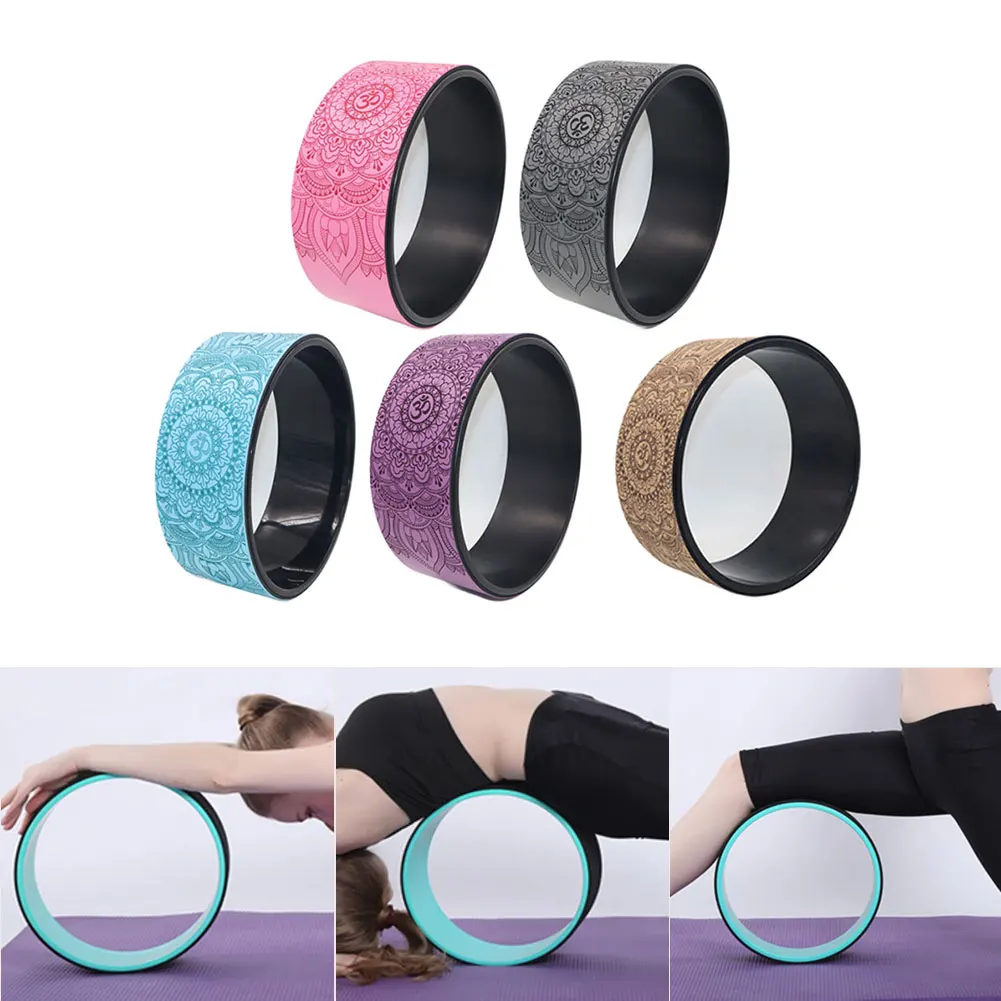 عجلة تدريب اليوغا من البولي يوريثان للنساء الحوامل والأطفال تقدم مساعدة آمنة في الظهر وتساعد على تقوية العضلات الأساسية