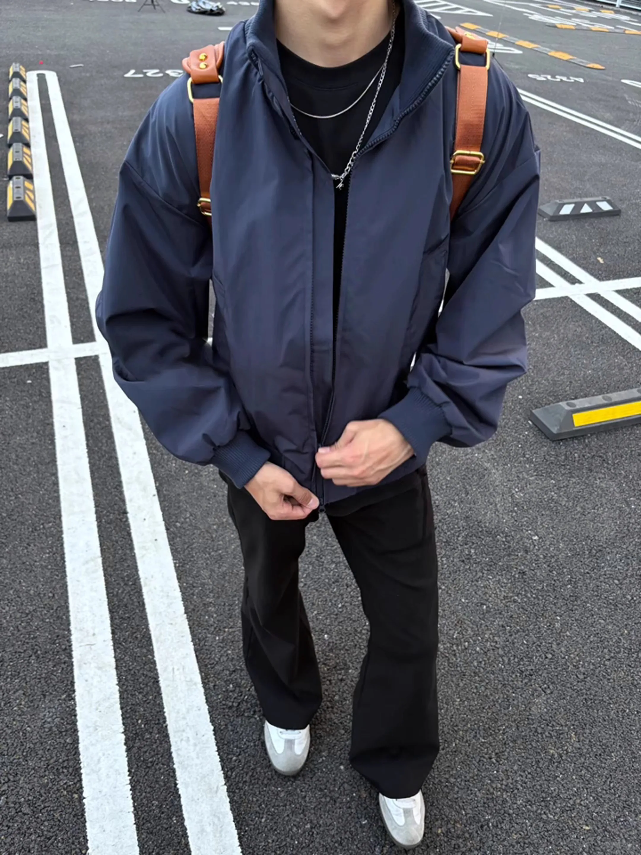 

Оливвенский бомбер Jaet, мужская осенняя футболка в американском стиле, бейсбольное пальто Boxy Ape, свободный крой, молодежный тренд