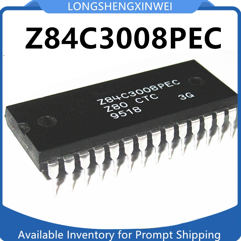 1PCS Z84C3008PEC Z84C3008 NEW Serial Controller Counter Timer Direct Insert DIP28