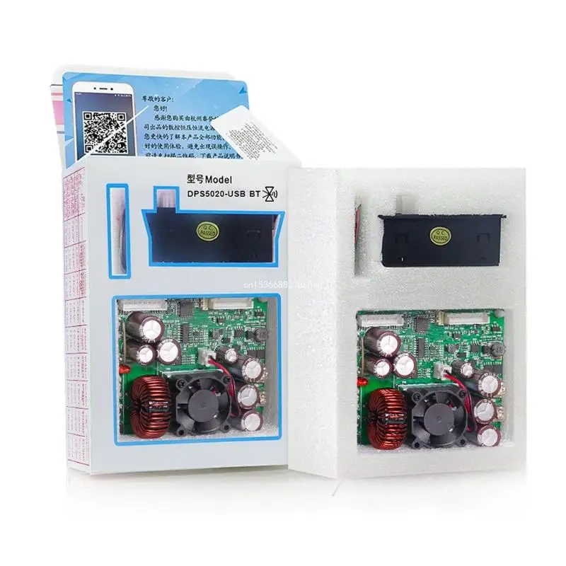 USB and Bluetooth-compatible Communication DPS5020 50V/20A Power Supply DIY Housing with Communication Dropship