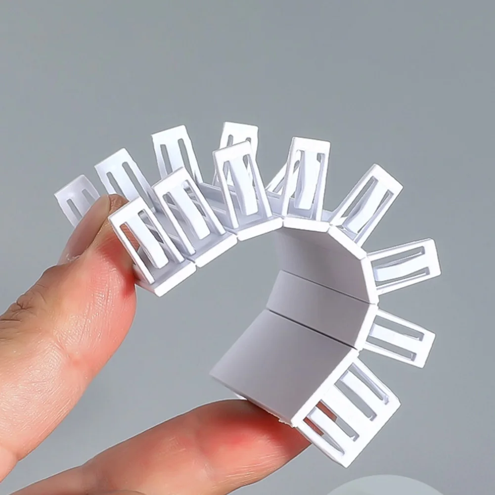 DIN Rail Blank Panel Slot Cover For Distribution Boxes Pack Options 12 24 Clip-on Mounting Prevents Accidental Contact
