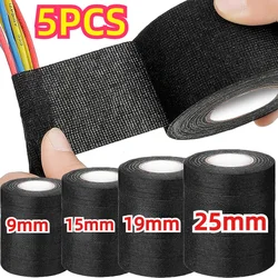 Electrical Tape Heat-resistant Flame Retardant Tape Coroplast Adhesive Cloth Tape for Car Cable Harness Wiring Loom Protection