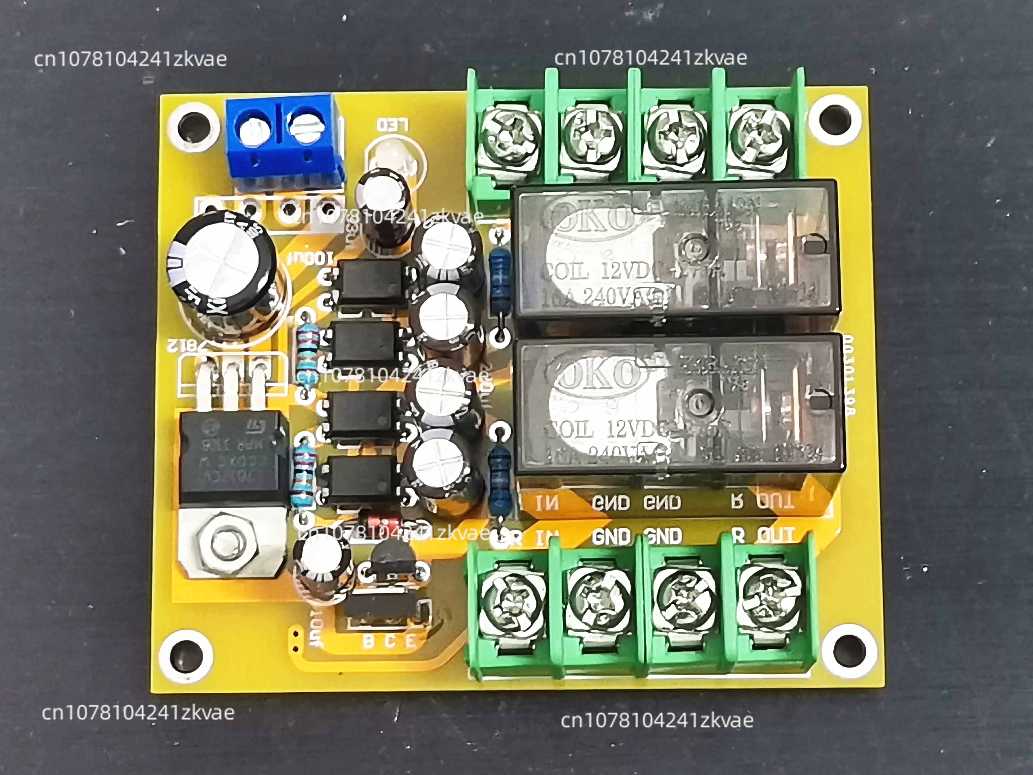 Horn Protection Board Speaker Protection Board Double 16A Silver Contact Relay