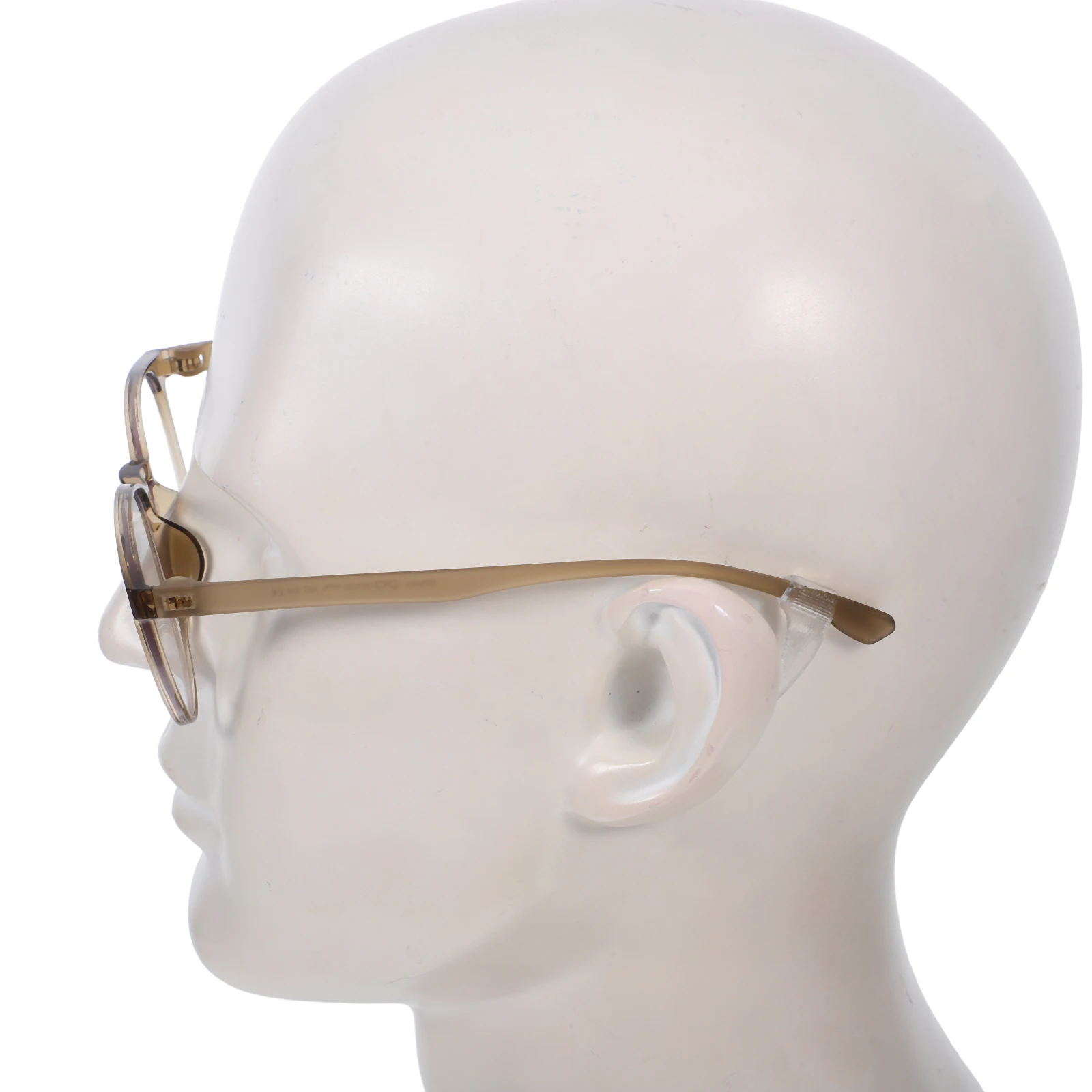 

Anti Slip Silicone Eyeglass Ear Grips Transparent Comfortable Temple Tips Work Easy Installation Eyewear
