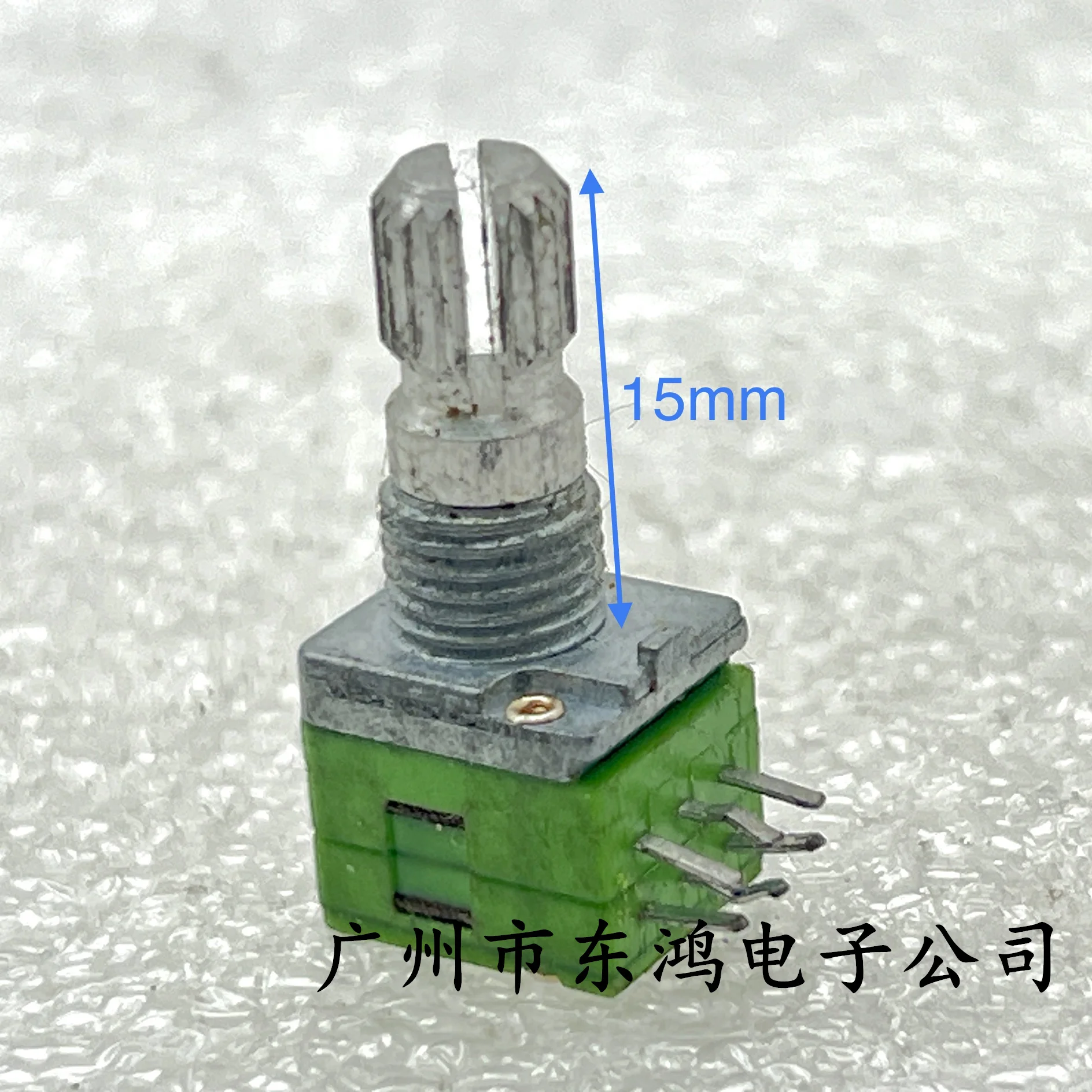 1 PCS Taiwan ALPHA 09 Precision Potentiometer C500K Shaft Length 15mm