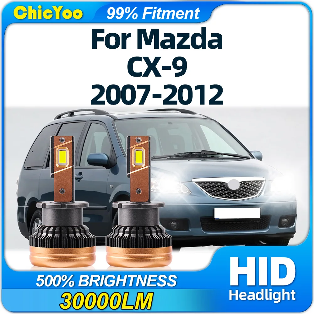 

120W LED Car Headlight Bulbs 30000LM HID Xenon Car Lamps 12V 24V Super Bright For Mazda CX-9 2007 2008 2009 2010 2011 2012