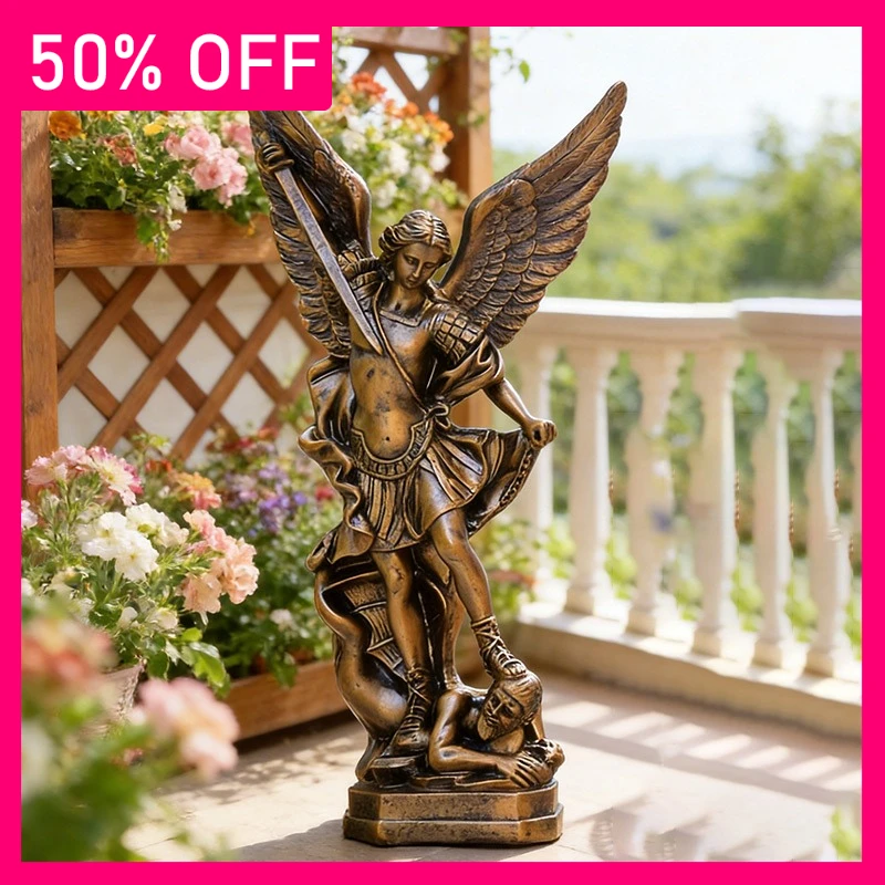 

Коллекционная скульптура: Ретро-классический ангел, декоративная фигурка из смолы, элитное художественное изделие, украшение для интерьера