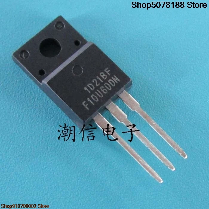 10pieces F10U60DN FFPF10U60DN  10A600V