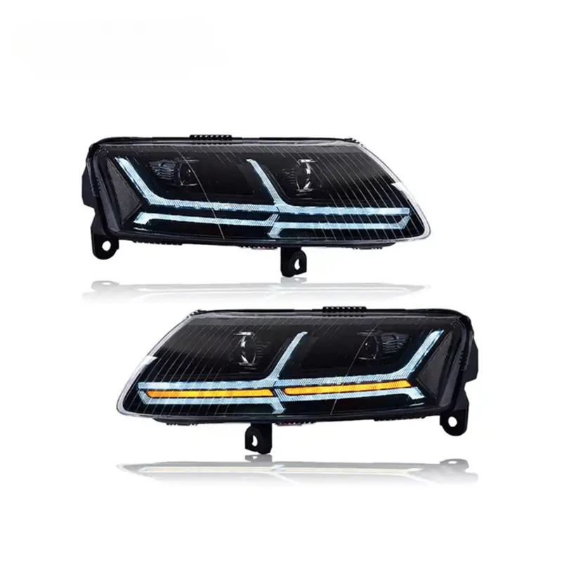

Car Styling All new design Head Lamp Low Beam High Beam ALL LED Accessories for Audi A6 2004-2011 A6L LED Headlight