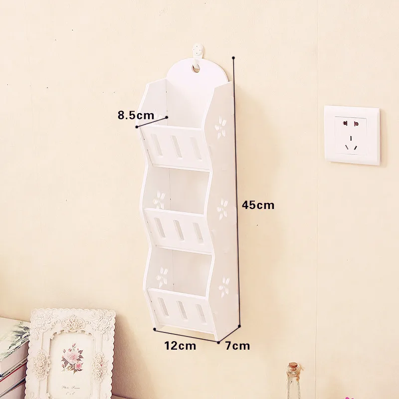 Wall Mounted Storage Rack, Bathroom Organizer, Storage Rack, Restroom, Bedroom, Wall Decoration, No Punching Required