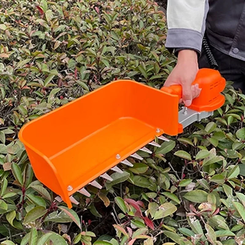 

New small brushless electric handheld tea picking machine portable electric hedge trimmer pruning machine tea pruning machine