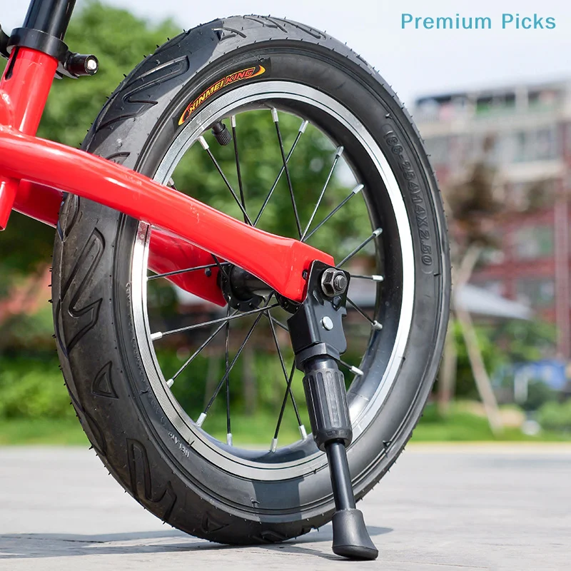 Kids Bike Kickstand Heavy Duty Parking Stand Foot Brace Support For Children Bicycle Side Mount 12 14 16 18 20 Inch Wheels view 5