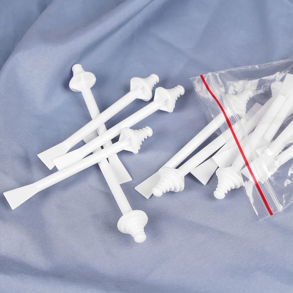 

30pcs Disposable Rod Applicators Sticks Abs Nose Hair Sticks Material Wax Wax Wands Rod Applicators for Nose Waxing