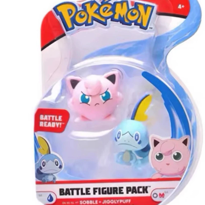 WCT POKEMON Action Figures Pikachu Clefairy Scorbunny Sobble Grookey Model Toy Collectible Desktop Ornament Children's Gift - view 4