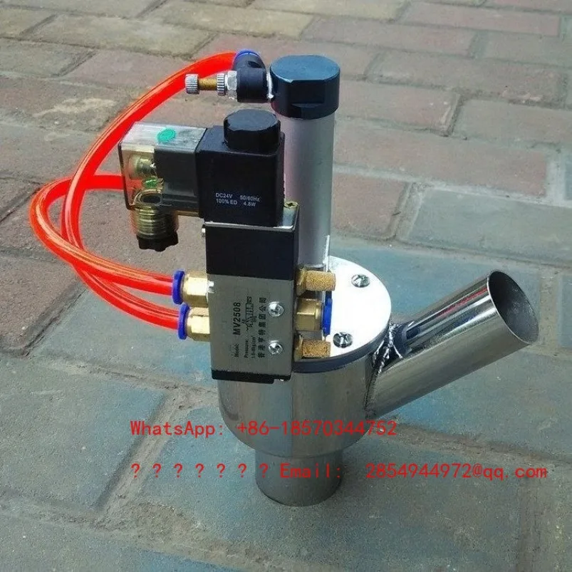 2026    Feeding Accessories, Air Cut Off Material Valve, Evacuation Diaphragm Valve, Three-way Air Cut Off Factory Direct Sales