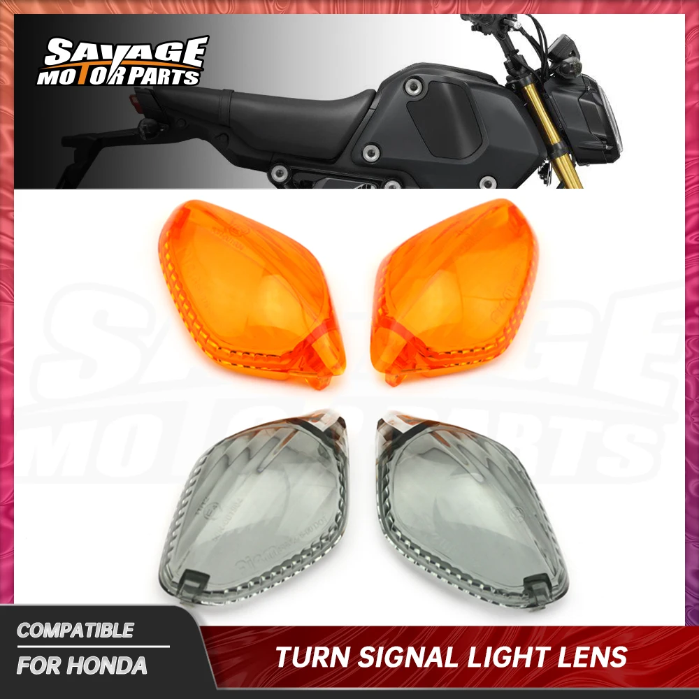 

For Honda MSX125 2024 Motorcycle Turn Signal Light Lens CBR CB 400 500 650 CRF250L CRF300L CMX 300 500 Rebel CTX700 NC700 NC750