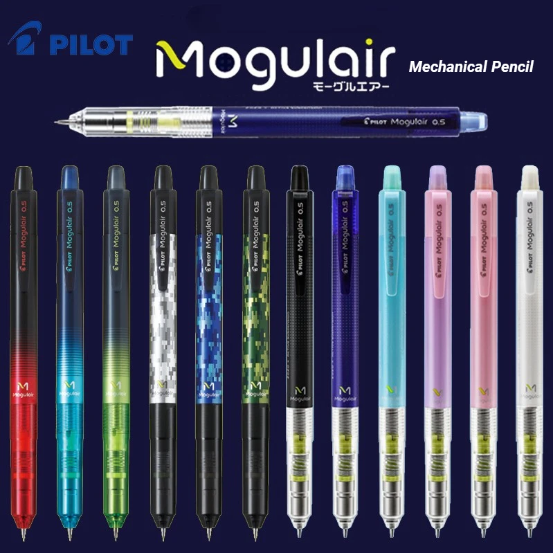 

1pcs PILOT Mechanical Pencil Mogulair HFMA-50R 0.5mm Low Center Gravity Student Sketch Drawing Stationery School Supplies