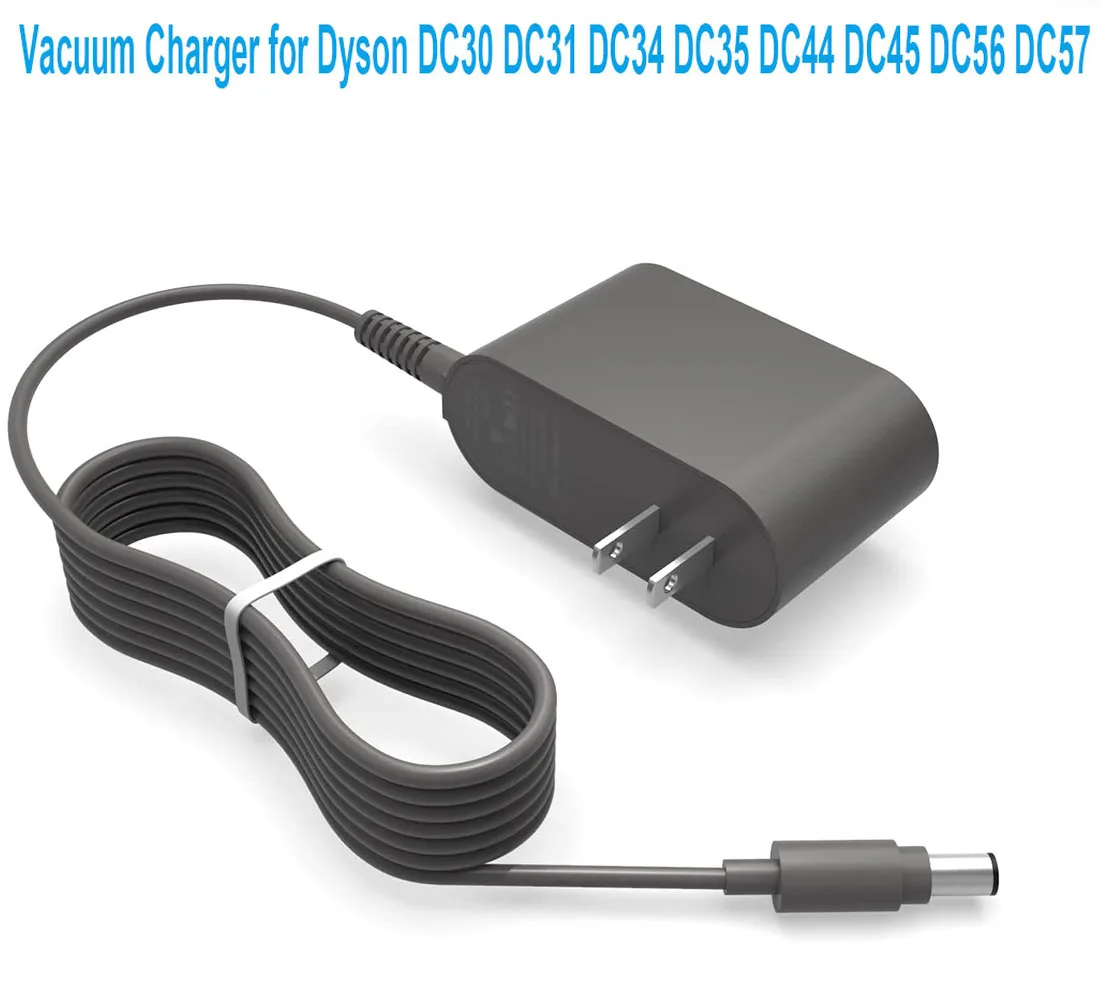 24.35V Power Cord for Dyson Charger DC30 DC31 DC34 DC35 DC44 DC45 DC56 DC57 Cordless Vacuum Model 917530-02/11 Replacement