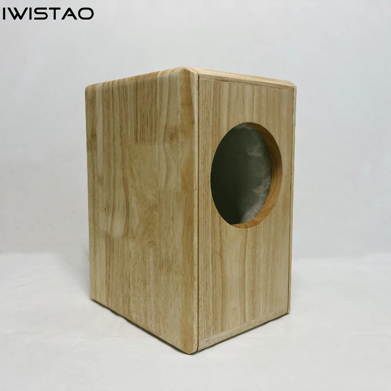 IWISTAO HIFI Scaffale da 6,5 pollici Scaffale per altoparlanti vuoto in legno massello Gamma completa 1 paio stile italiano invertito da 16,5 litri per amplificatore valvolare