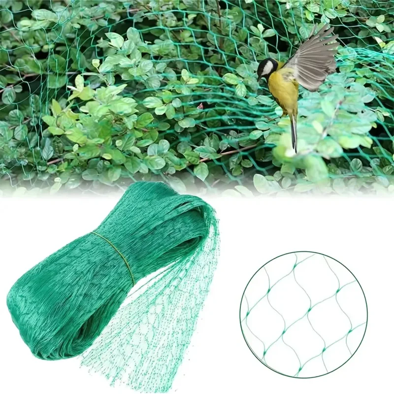 Rete in rete di plastica per protezione da giardino per verdure e alberi da frutto - Barriera per uccelli e animali, adatta a tutte le piante e colture