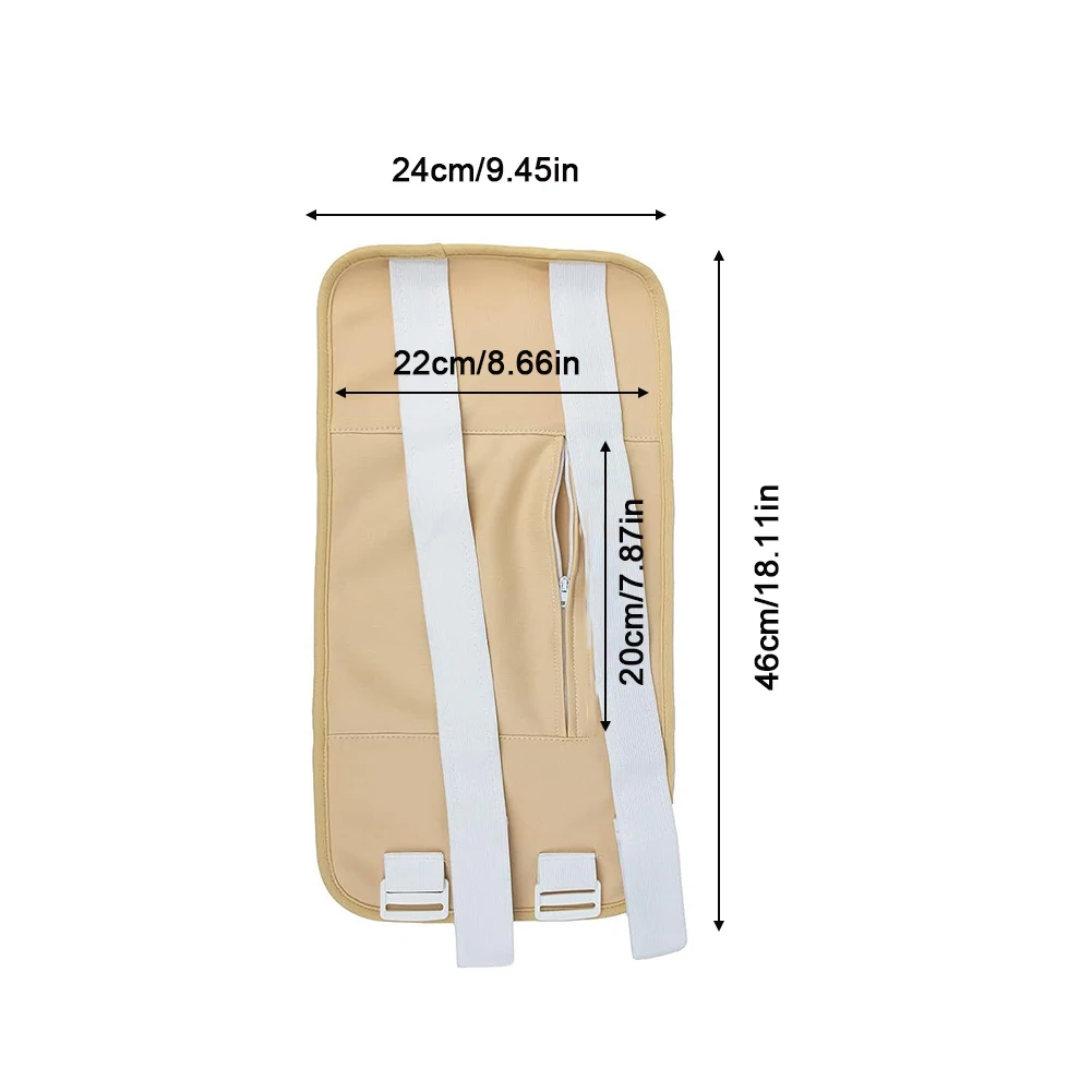 قطعة واحدة من عبوة زيت الخروع للرقبة والخصر قابلة لإعادة الاستخدام، حزمة ضغط بحزام مطاطي قابلة للتعديل لصحة الجسم، لفافة الخصر والرقبة