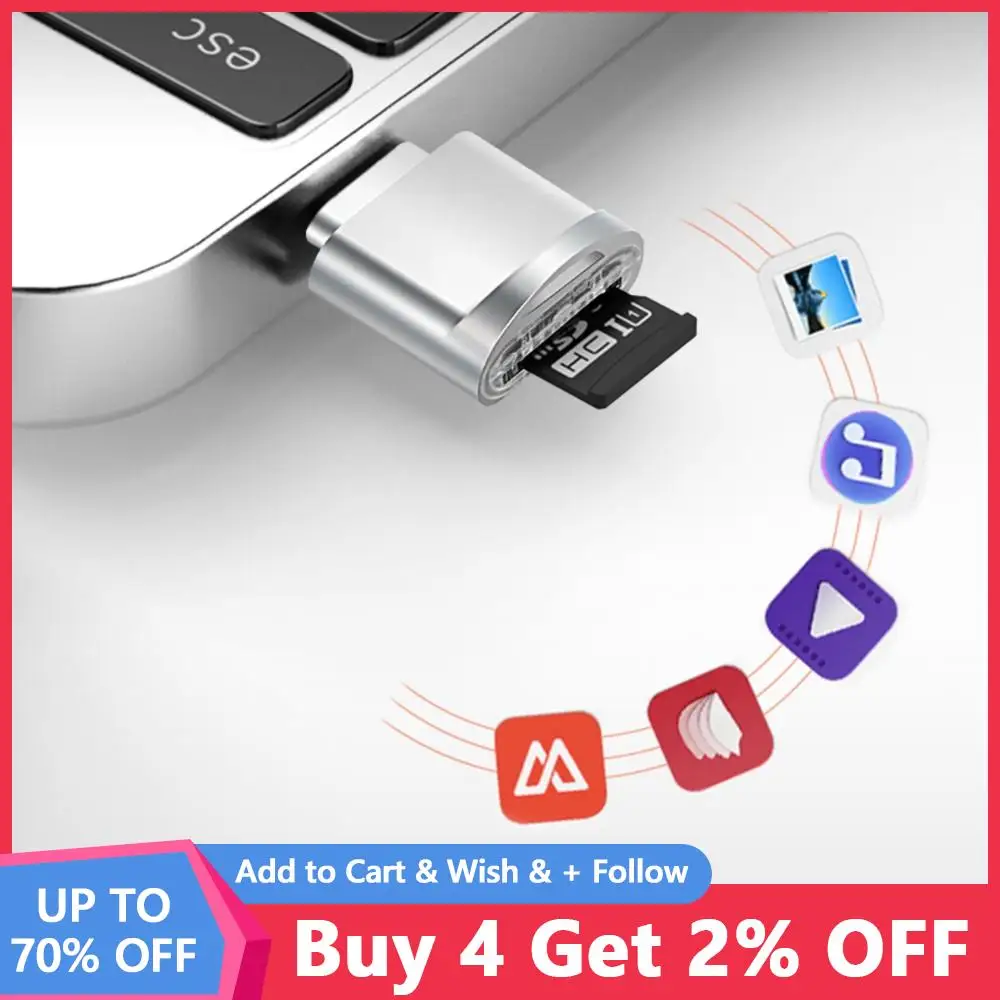 USB Type C Card Reader USB 3.1 USB-C TF Micro SD Micro SDXC OTG Adapter Type-C Memory Cardreader For Macbook Laptop Smart Phone