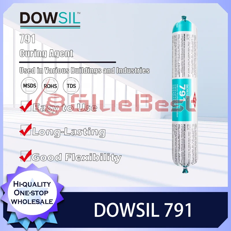 

DOW CORNING DOWSIL 791, нейтральный силиконовый всепогодный отверждающий агент для промышленного и строительного применения, оригинальный продукт