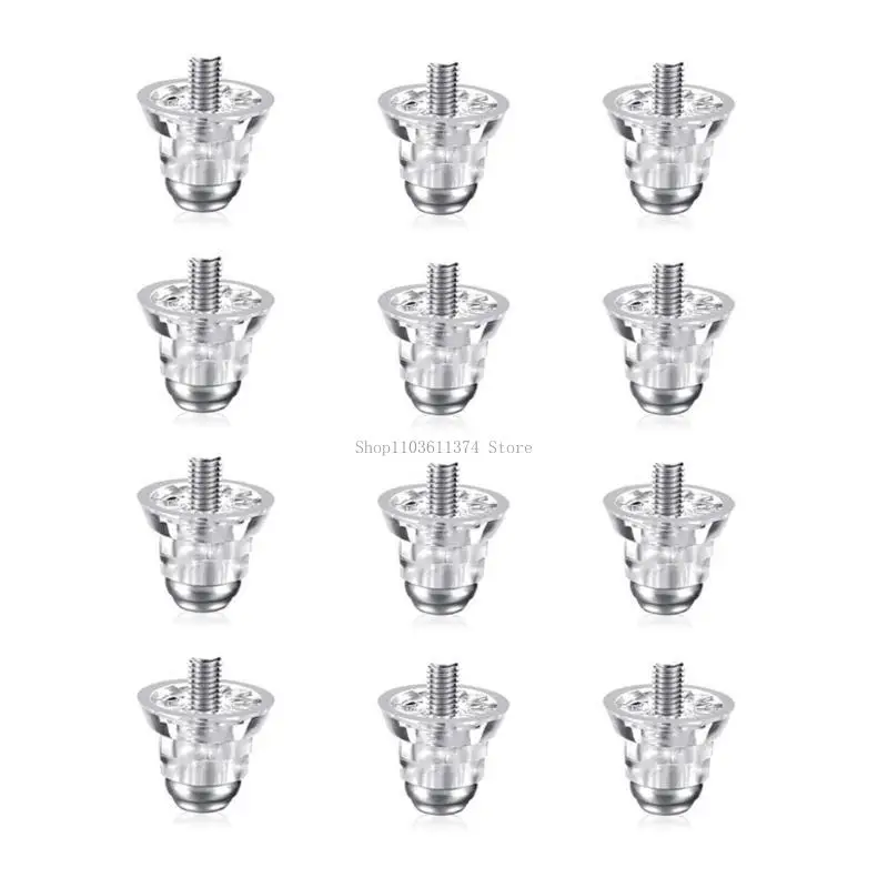 12 piezas fútbol Boot Spikes con punta metal stand fútbol reemplazo stand fútbol tacos fútbol accesorios