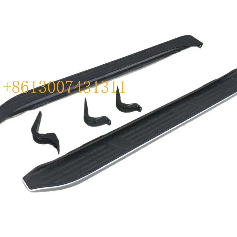 toryHot Sale Off-Road Aluminum Alloy Black Running Boards Side Steps High-end Configuration Welcome Step