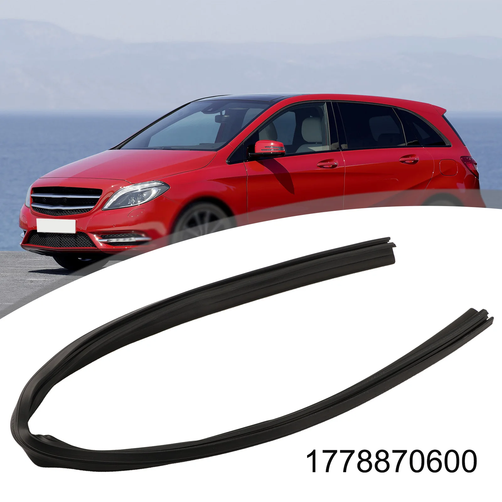 Newest Engine Hood Seal For Mercedes For W177 For W247 OEM Part Number A1778870600 Direct Replacement Car Accessories