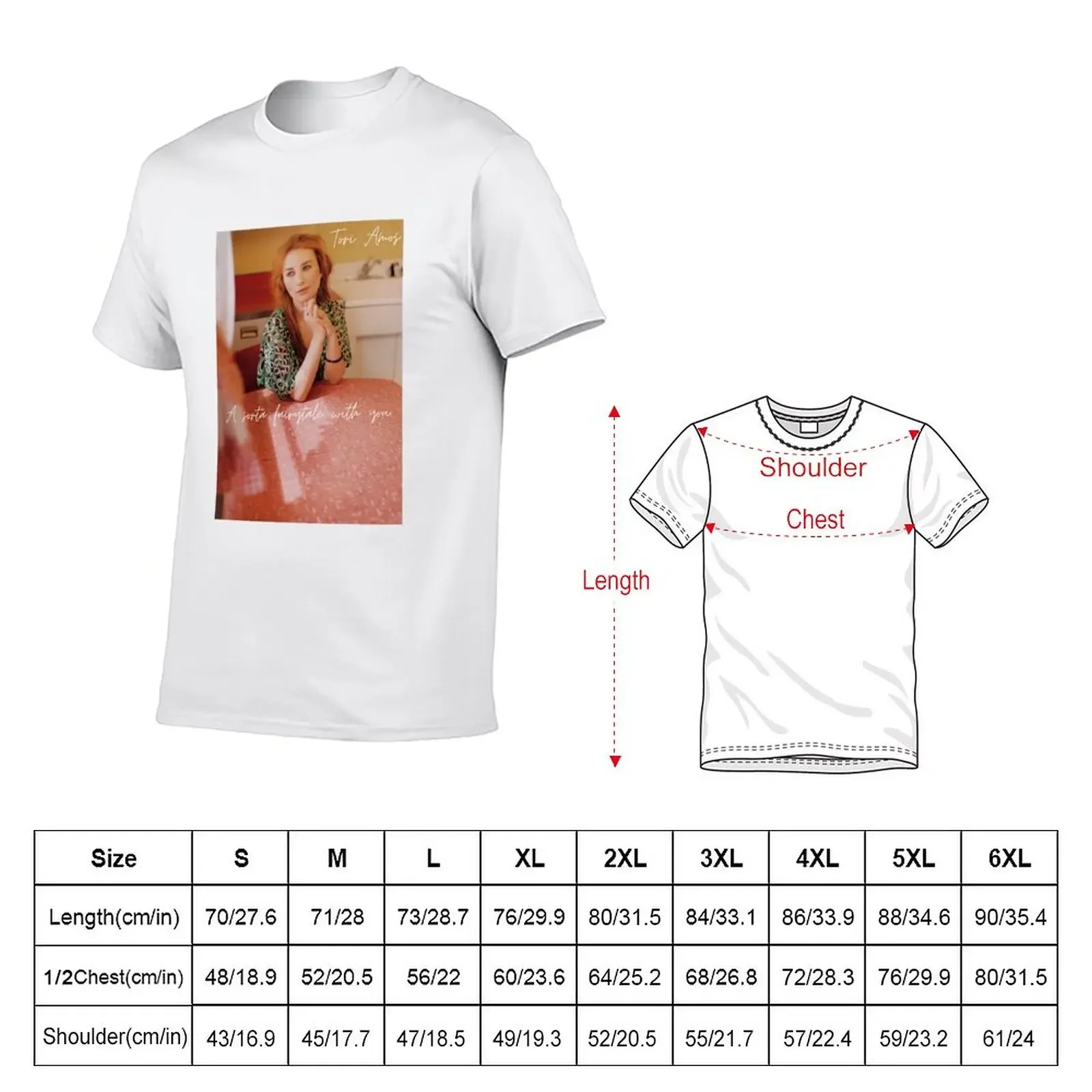 New Tori Amos A Sorta Fairytale Lyrics Promo Art Photo T-Shirt hippie clothes t shirt man shirts graphic tees clothes for men