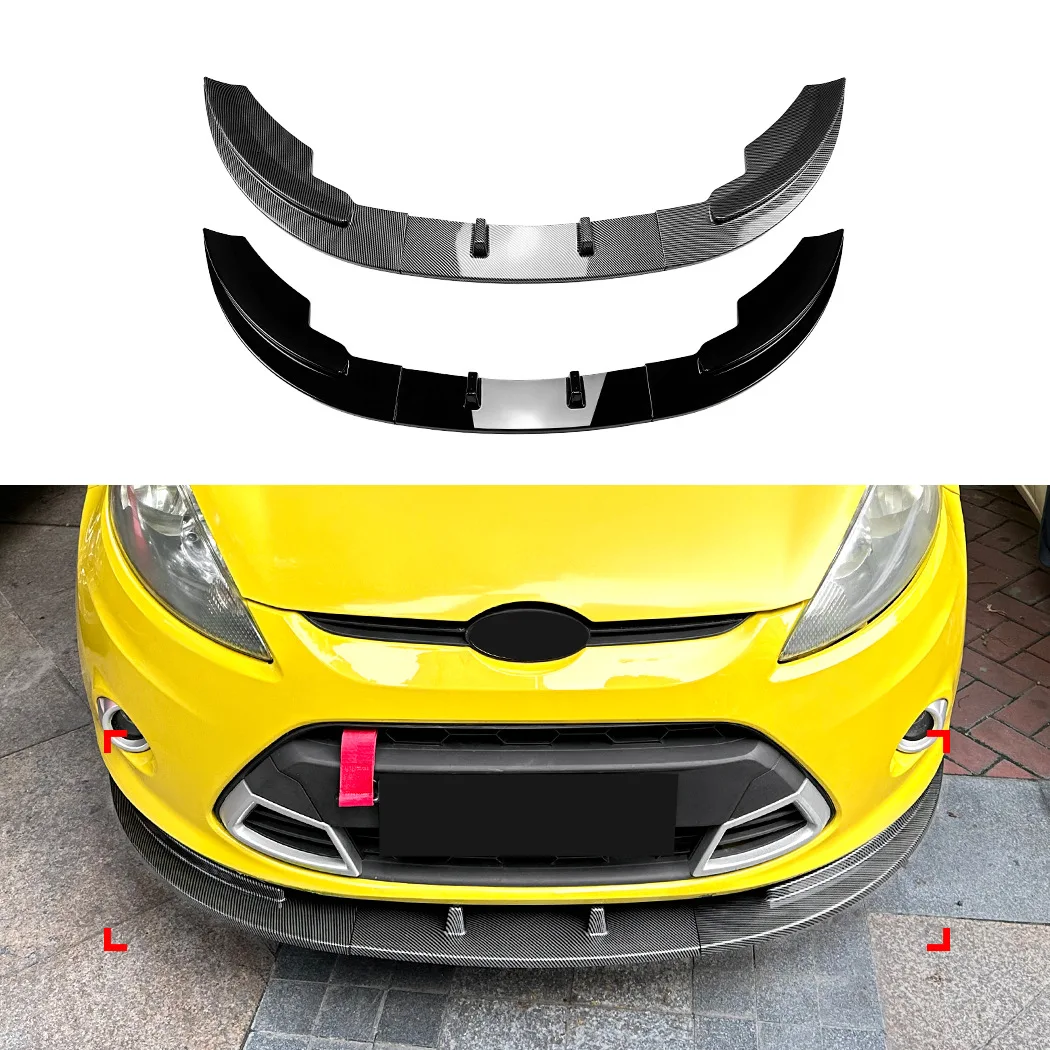 Suitable for Ford Fiesta MK7 Standard Edition 2008-2012 Front Bar Front Lip Front Shovel Cross-border Modification Accessories