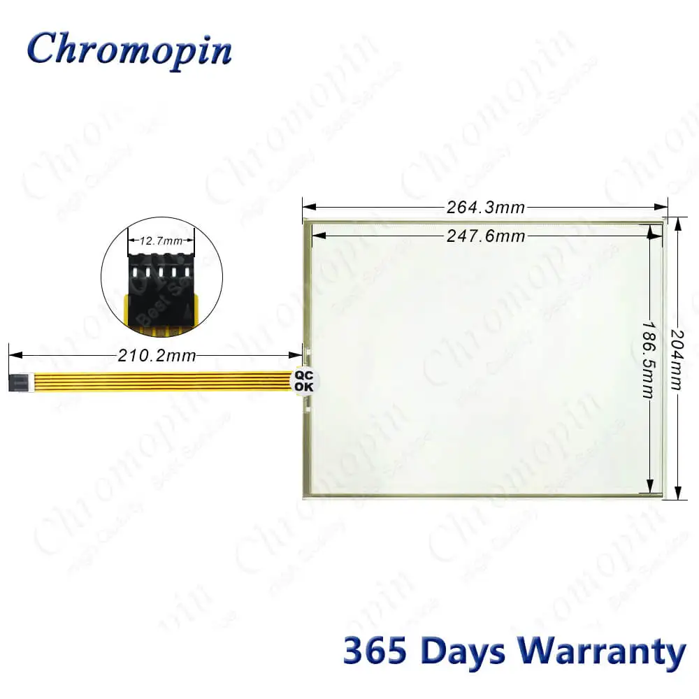 Touch Screen Panel Glass Digitizer for AMT28510 AMT 28510 AMT-28510 Touchscreen