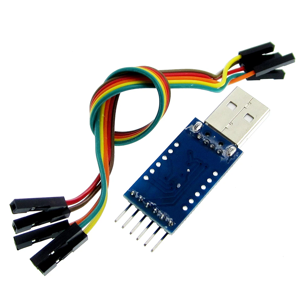 Последовательный преобразователь модуля USB 2.0 в TTL UART 6PIN CP2104 STC PRGMR Замените CP2102 с кабелями Dupont