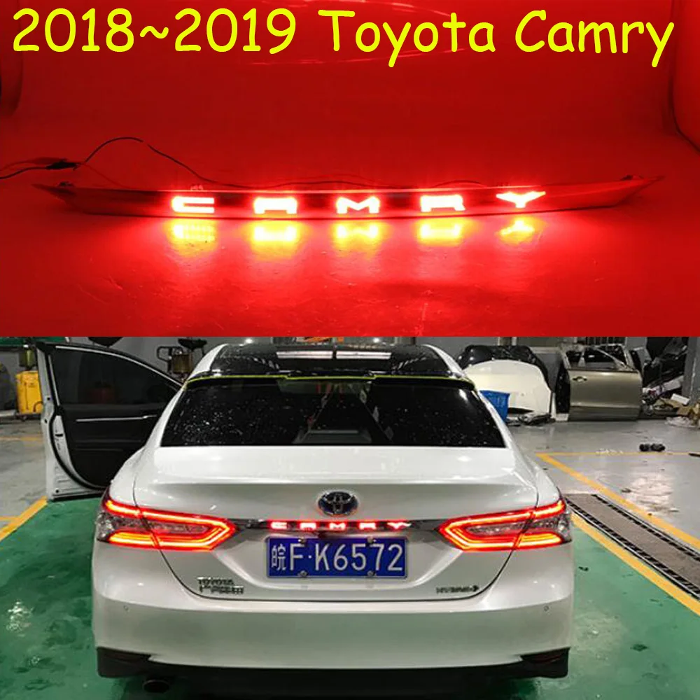 1pcs Car Bumper Taillight For Toyota Camry Rear Light Aurion 2018 2019 LED Taillamp For Camry Tail Light Car Accessories