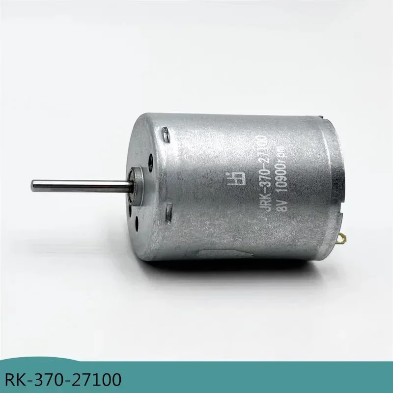 

RK-370-27100 Small 370 Motor DC 3.7V 5V 6V 8V 10900RPM Micro Carbon Brush Electric Motor 17mm Long Shaft DIY Hobby Toy Model