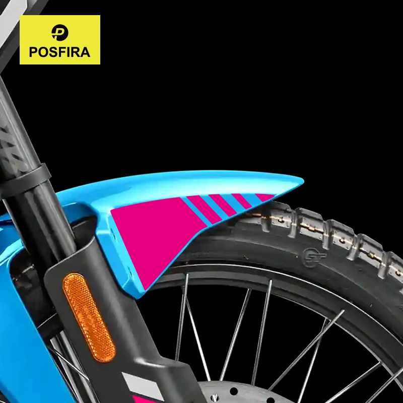 

Наклейки на переднее крыло мотоцикла POSFIRA, виниловые наклейки для CF Moto 450 MT CFMoto 450MT MT450 2024-2025, аксессуары для брызговиков