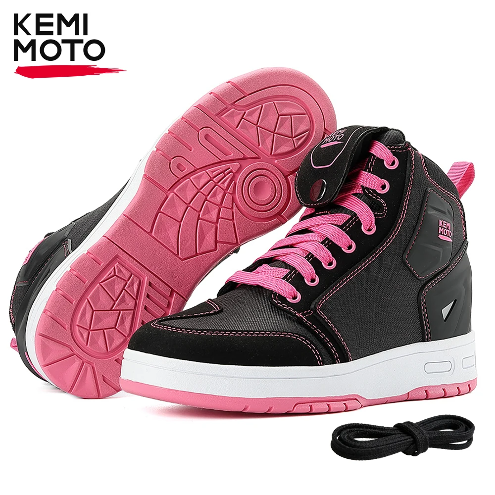

Women’s Motorcycle Riding Shoes for Daily Commute Summer Breathable Comfortable Ankle Protection Reinforced Toe Street Gear