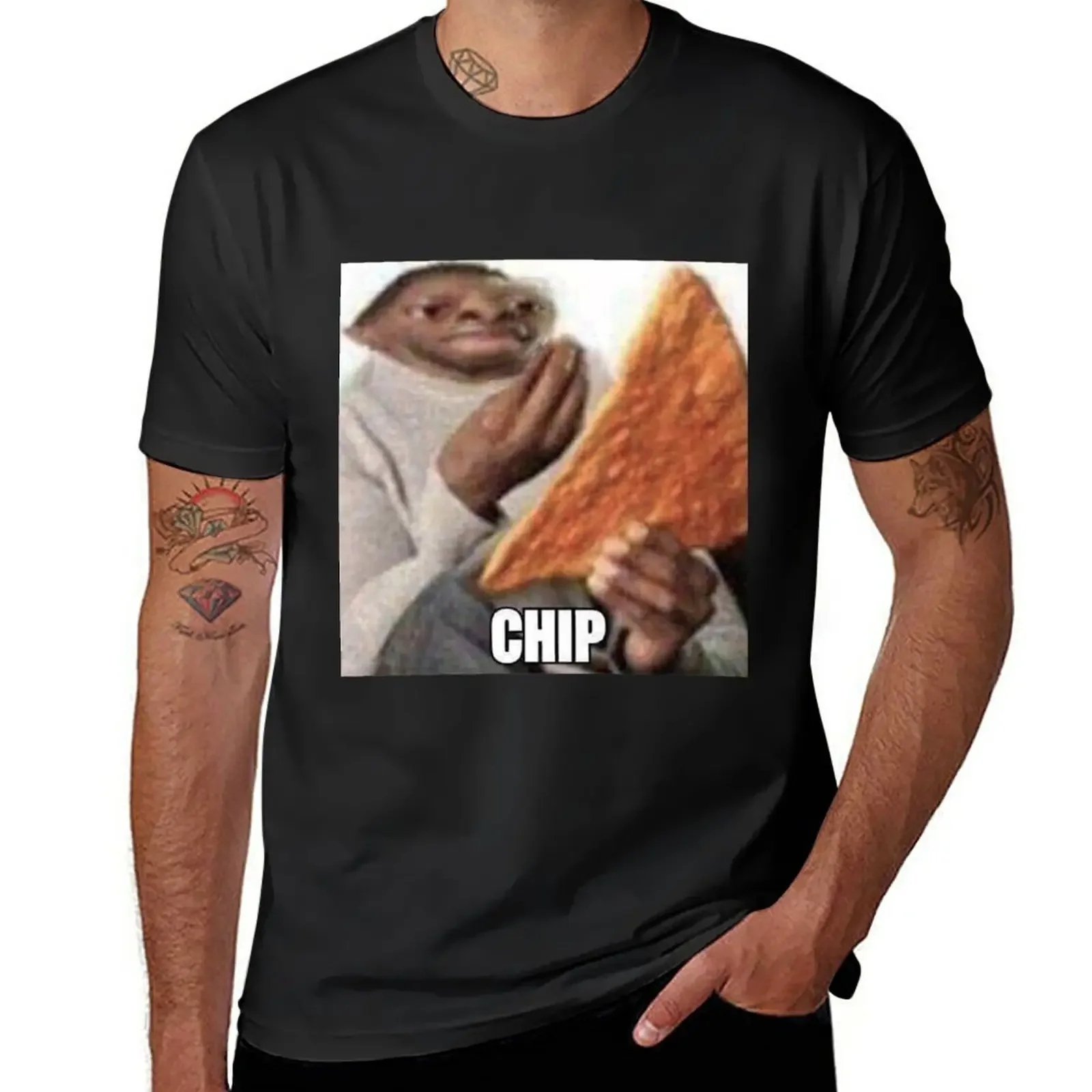 Chip T-Shirt oversized sports fans mens t shirts pack