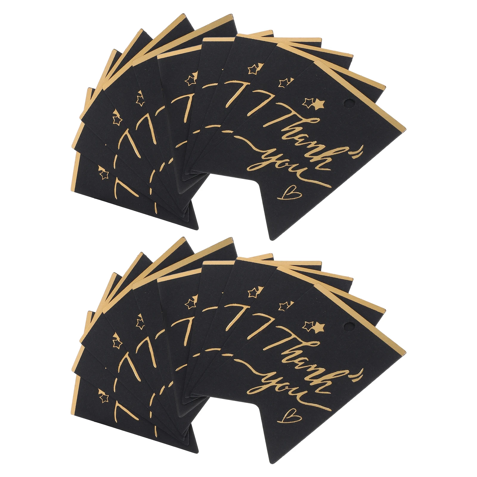 100 قطعة من علامات الشكر الإبداعية DIY ملصقات هدايا لحفلات الزفاف وحفلات الزفاف وحفلات أعياد الميلاد تطبيق واسع #1