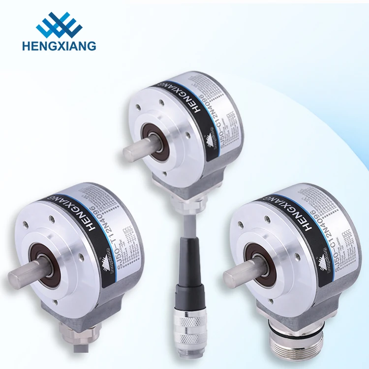 Gray Code 8-Bit Optical Encoder 50mm Size with 8mm Solid Shaft Rotary Encoder TRD-NA256NW 5M = SJ50-T8NHCWQ8C5D DC8-30V