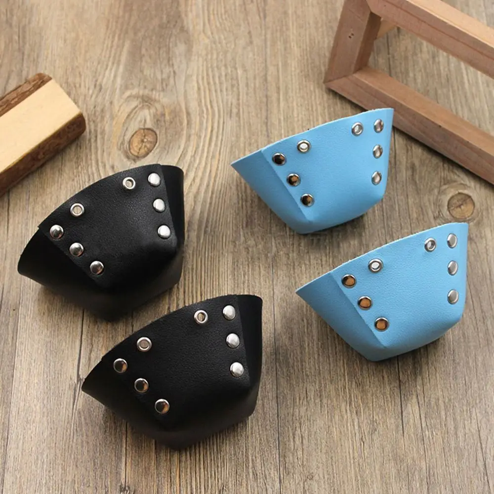 High quality PU Leather Roller Skate Toe Caps 5 Colors 105*50mm Skate Toe Guards Roller Skating Cap Roller Skate Parts